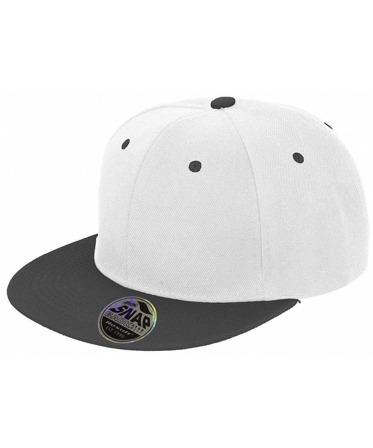 Bronx original flat peak snapback dual colour cap