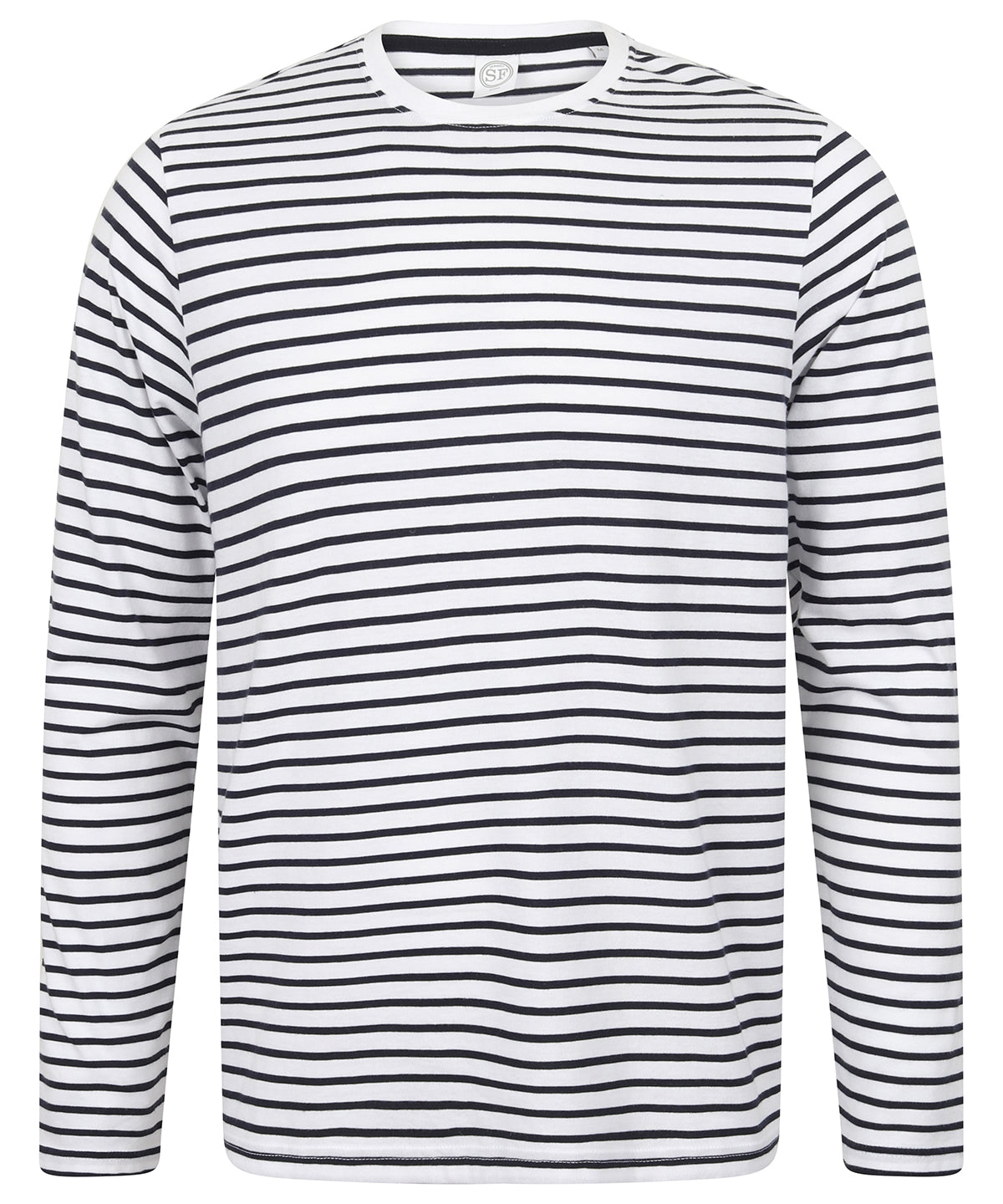 Unisex long-sleeved striped T