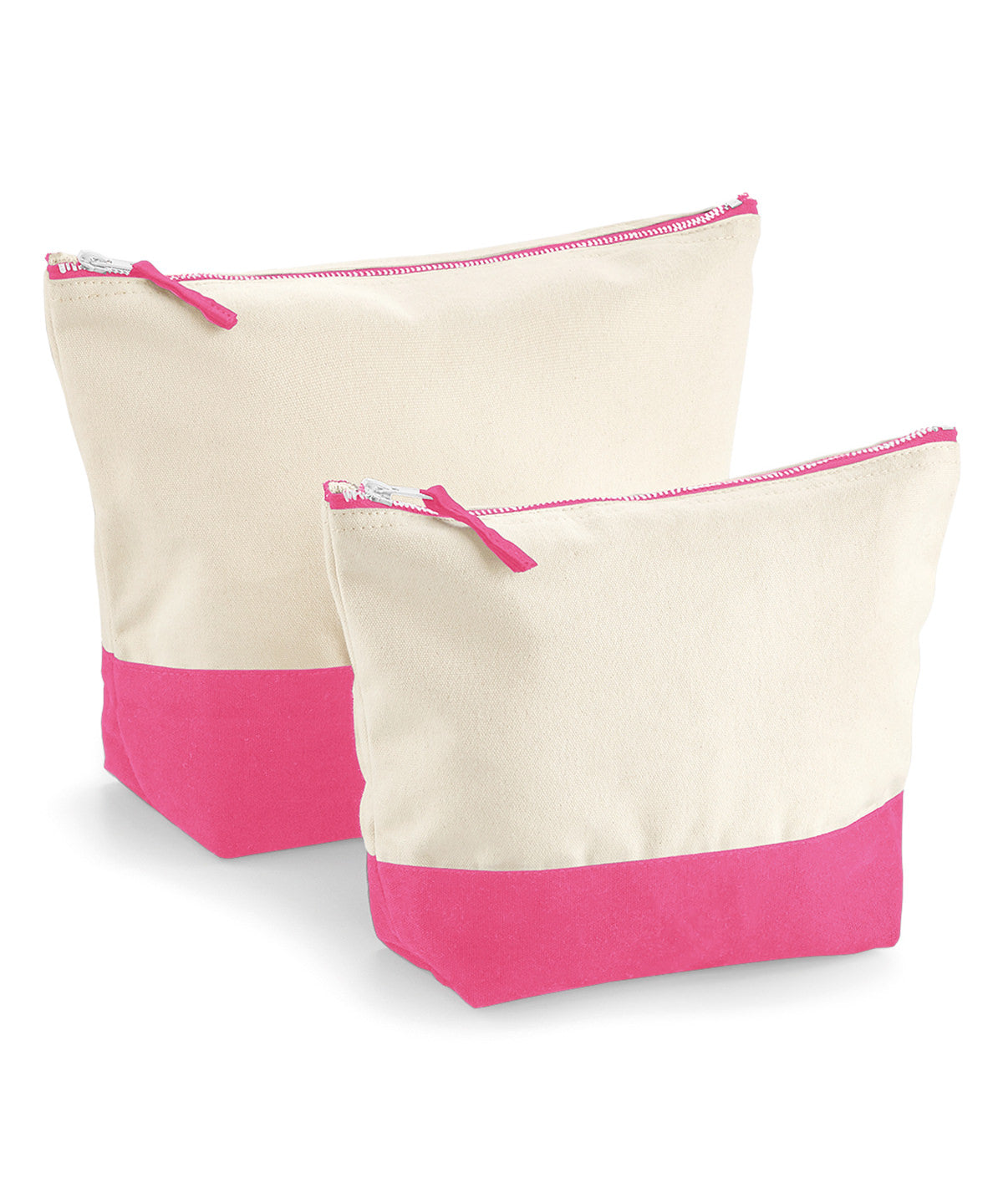 Dipped base canvas accessory bag