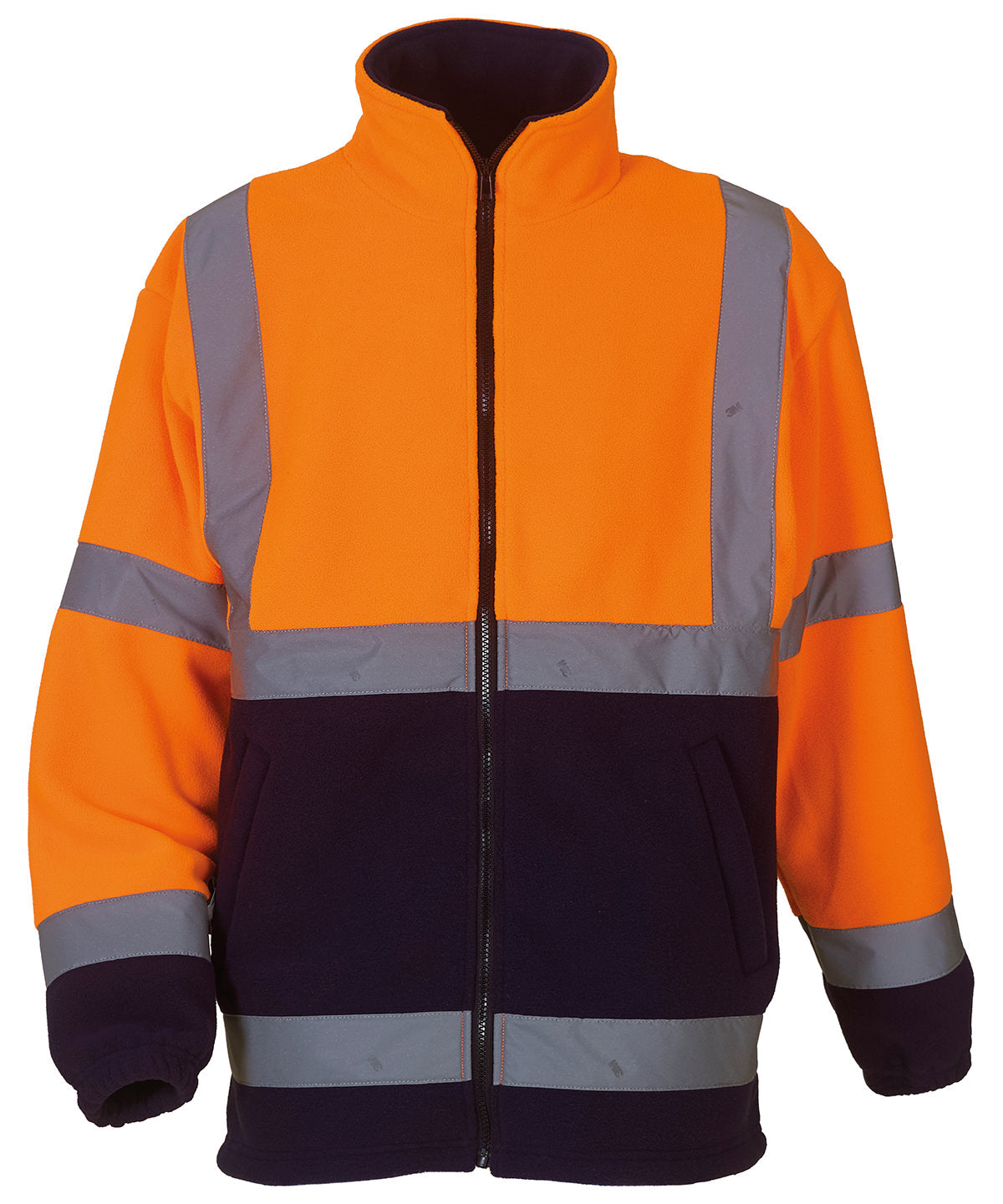 Hi-vis heavyweight fleece jacket (HVK08)