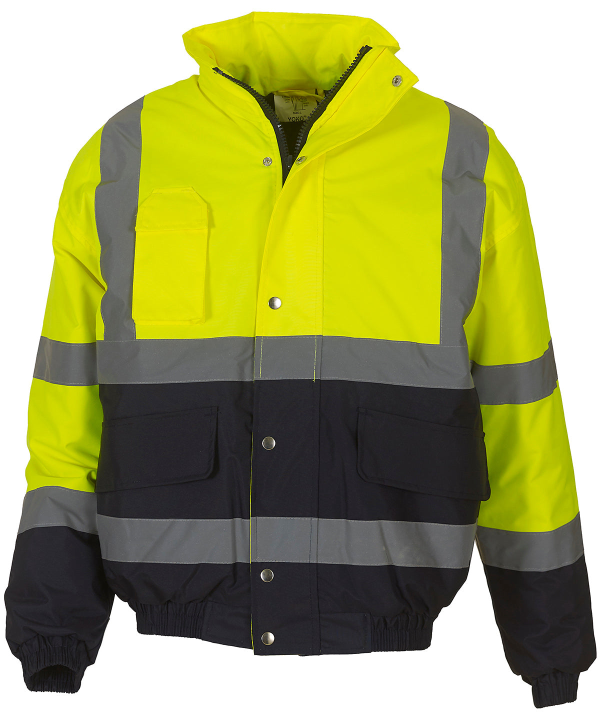 Hi-vis two-tone bomber jacket (HVP218)