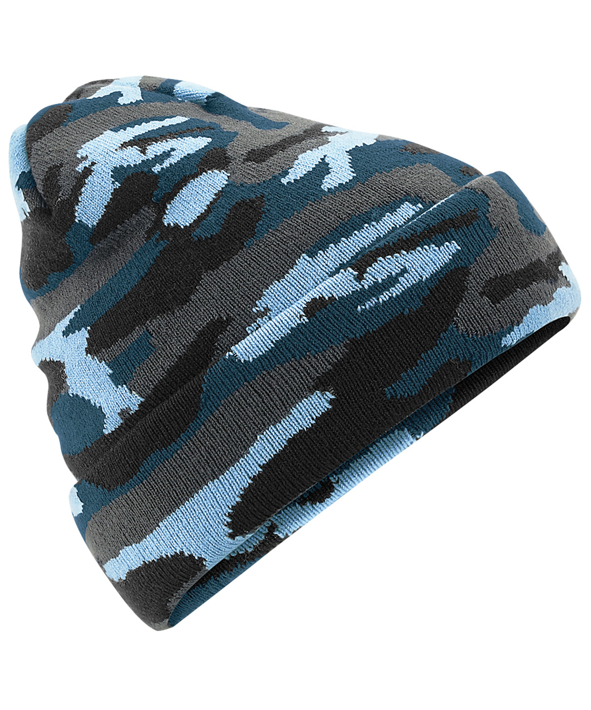 Camo cuffed beanie