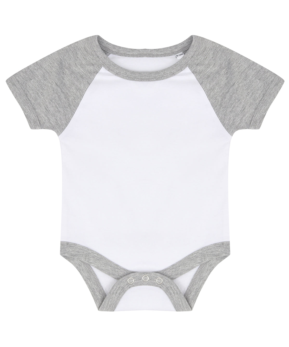 Essential short-sleeved baseball bodysuit