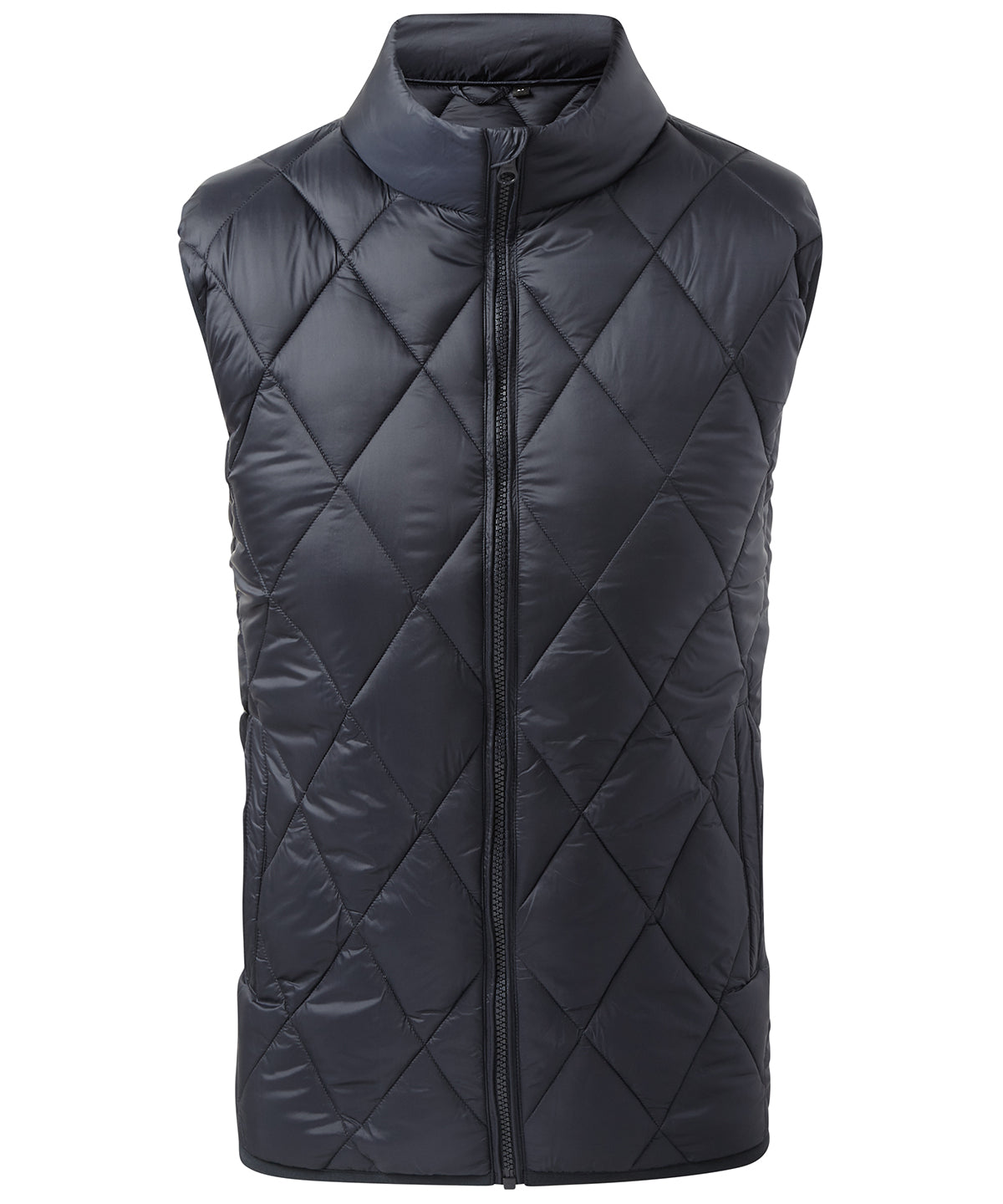 Diamond pane padded gilet