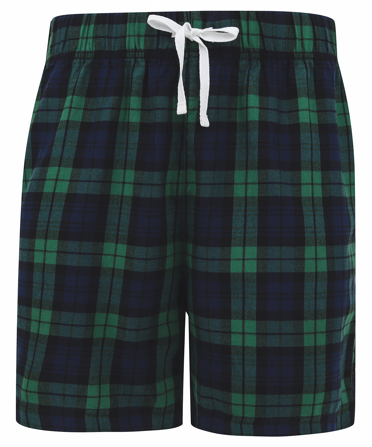 Tartan lounge shorts