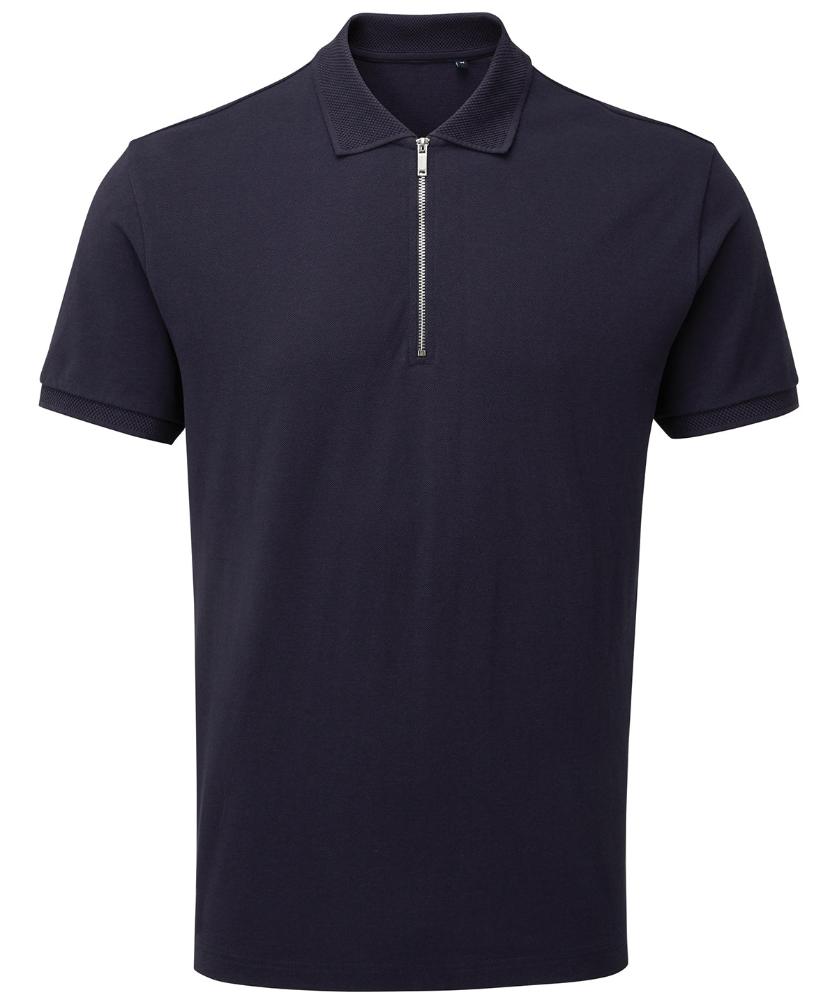 Men's zip polo