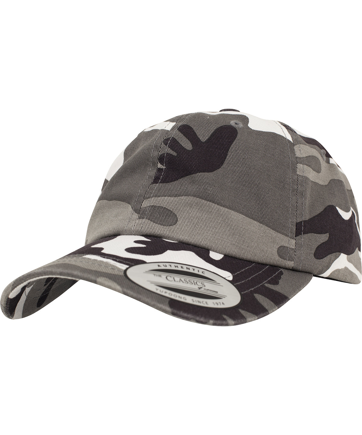 Low-profile camo washed cap (6245CW)