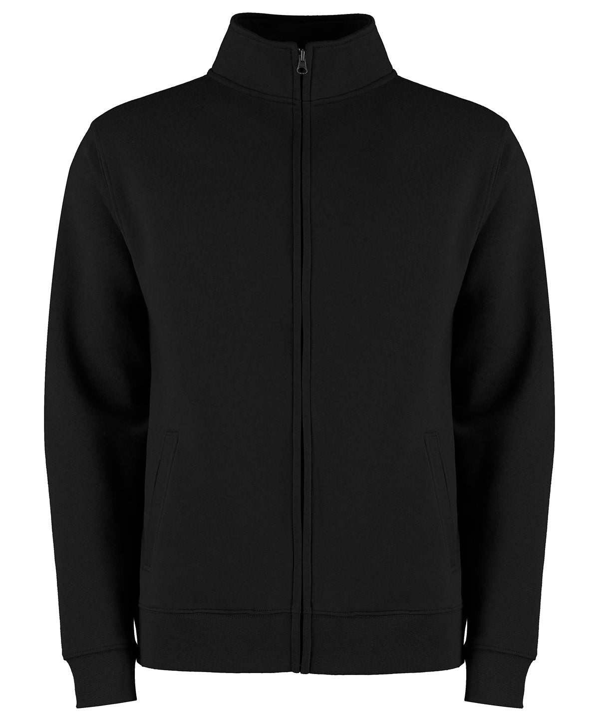 Regular fit zipped sweatshirt