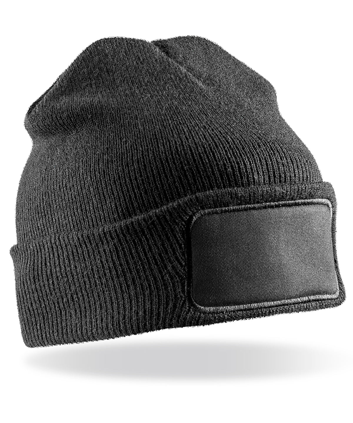 Double-knit printers beanie