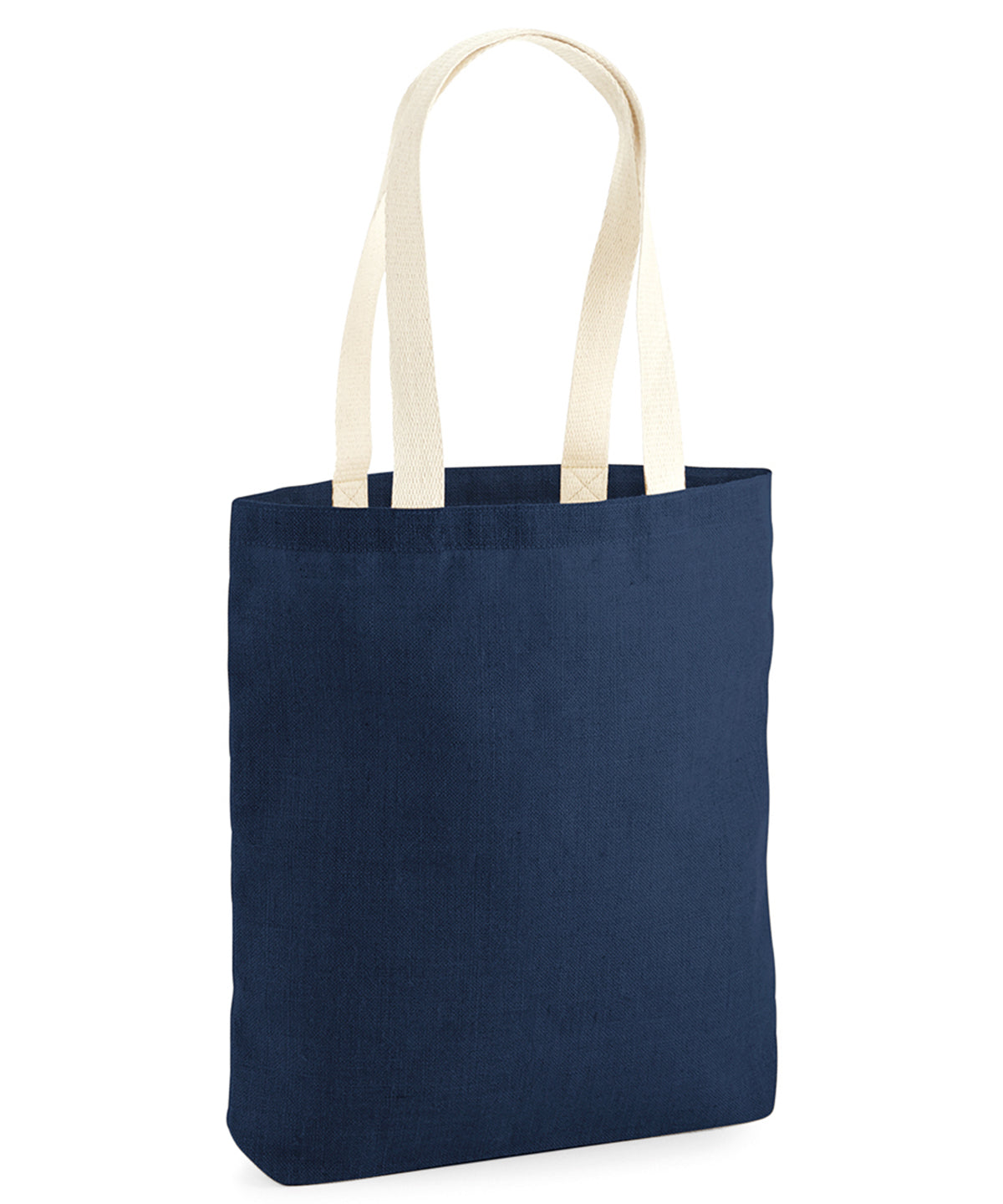 Unlaminated jute tote