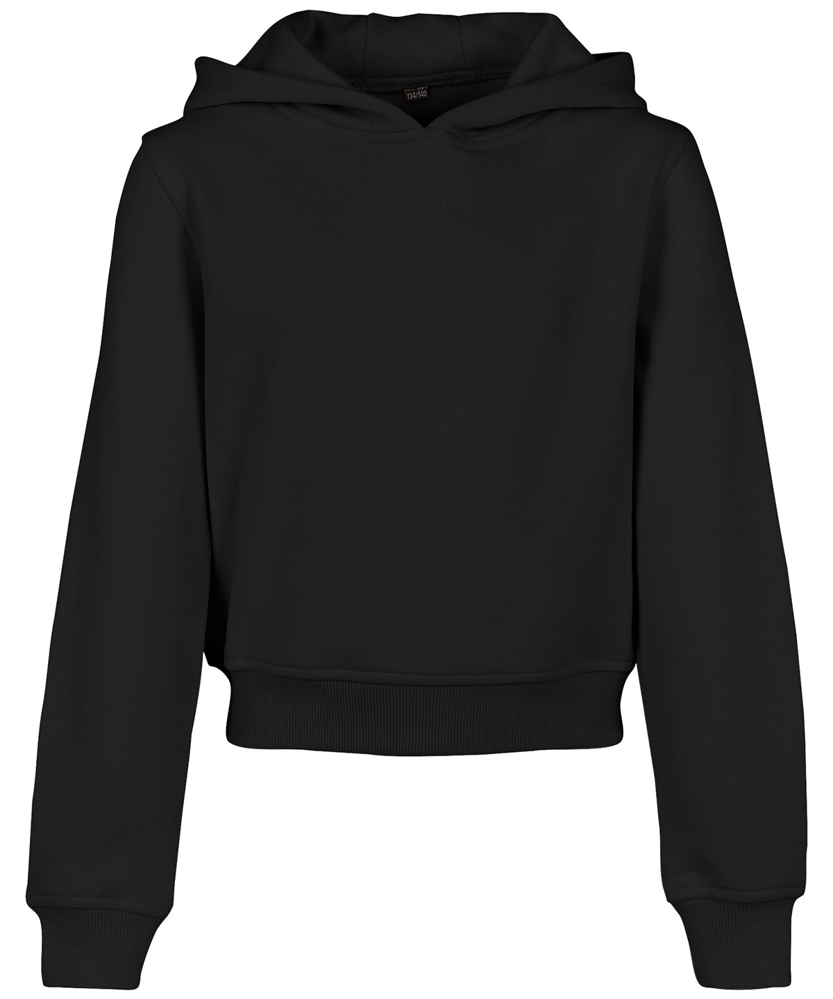 Girls cropped sweat hoodie