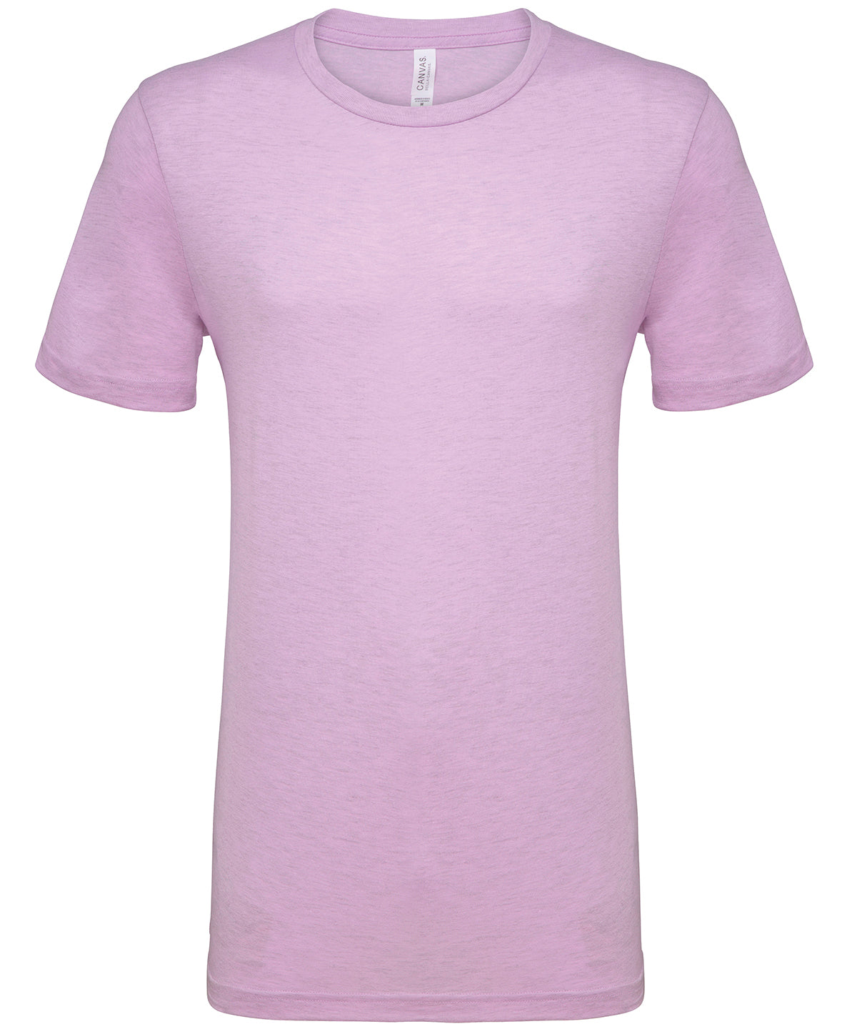 Unisex heather CVC short sleeve t-shirt