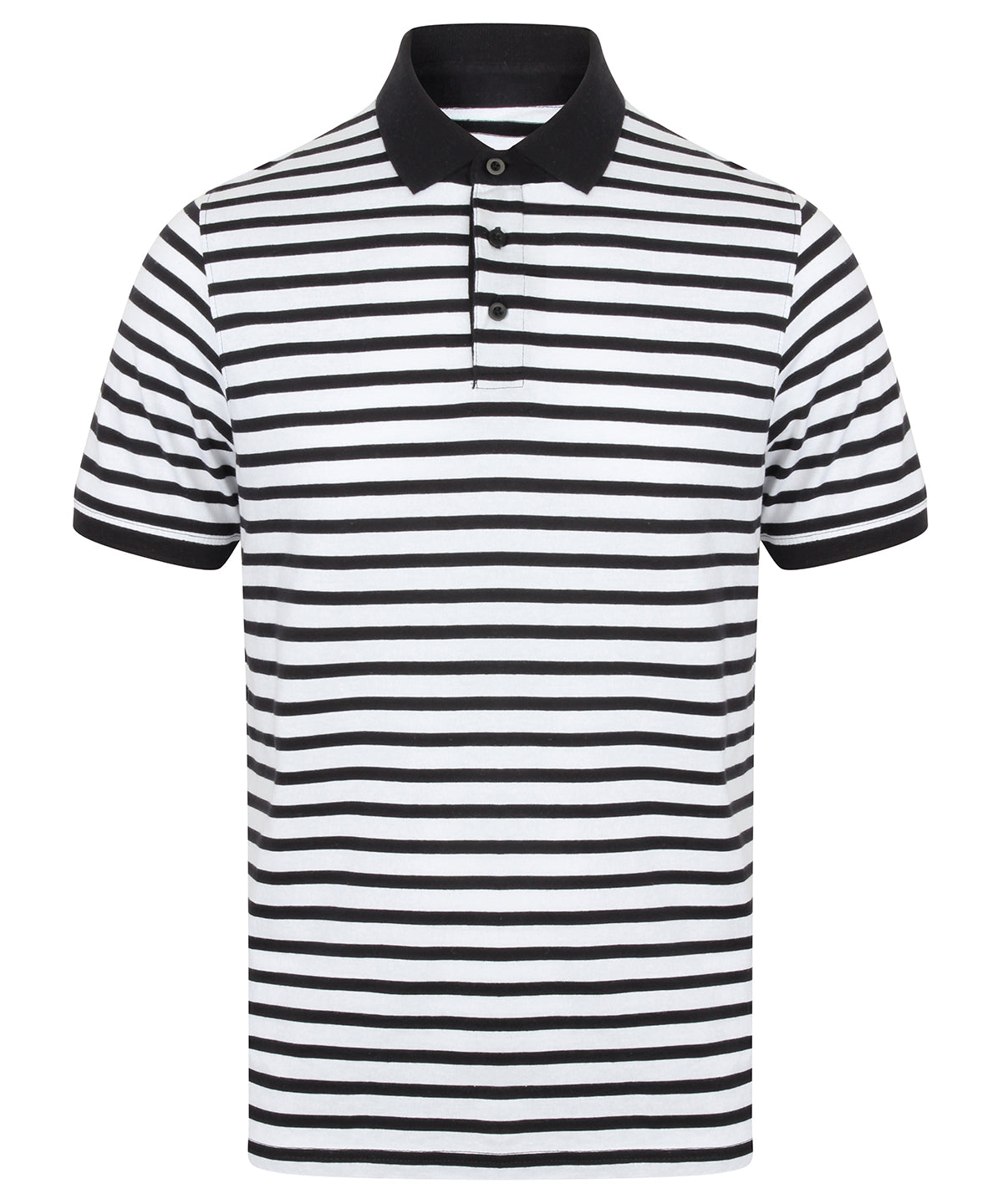 Striped Jersey polo shirt