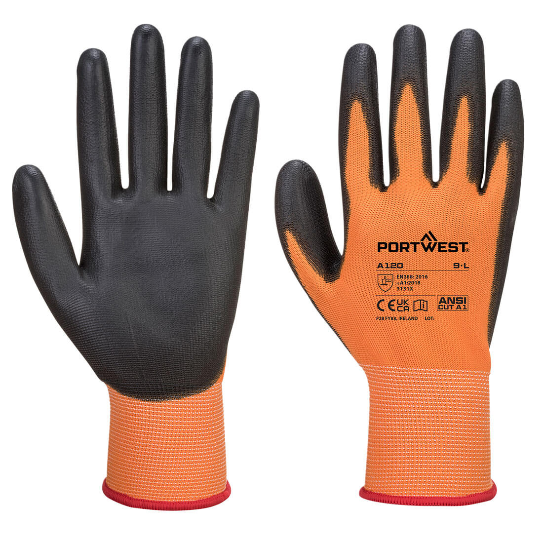 Orange/Black