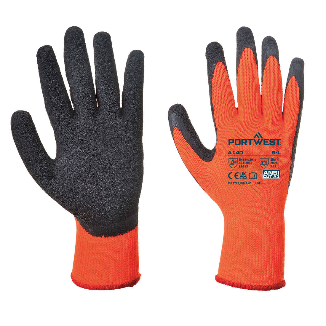Orange/Black