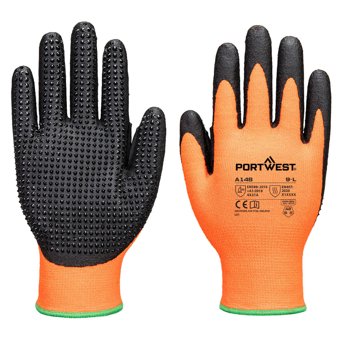 Orange/Black
