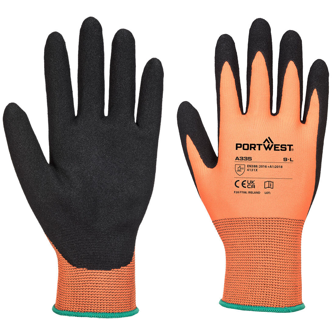 Dermi-Grip NPR15 Nitrile Sandy Glove