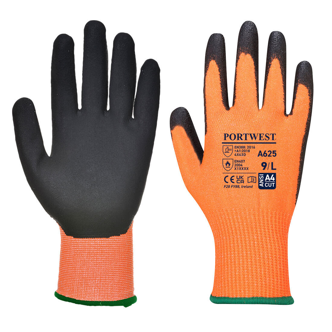 Orange/Black