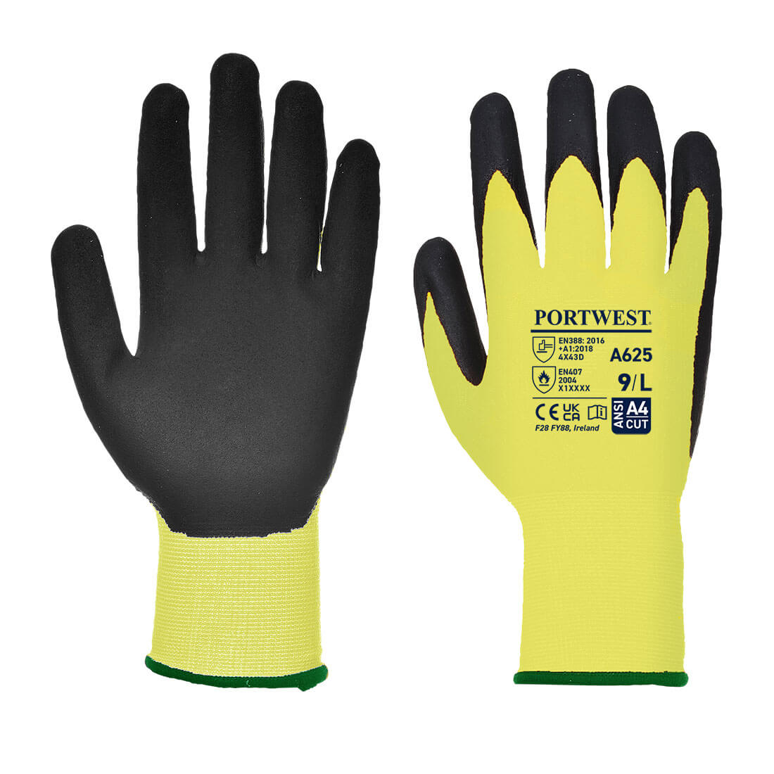 Cut D13 PU Viz-Tex Glove