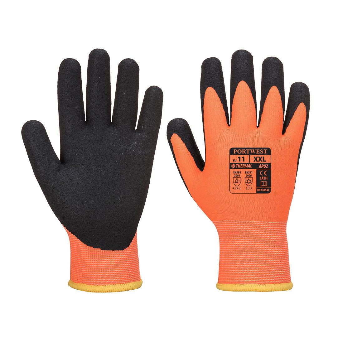 Orange/Black