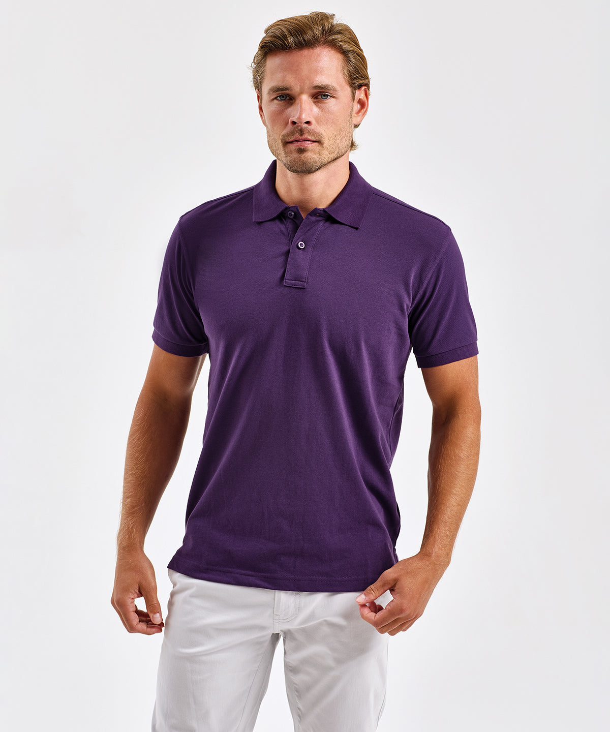 Men’s polycotton blend polo