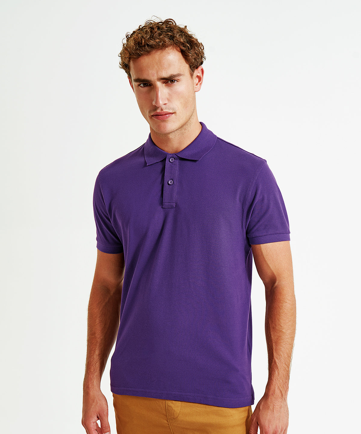 Men's organic polo