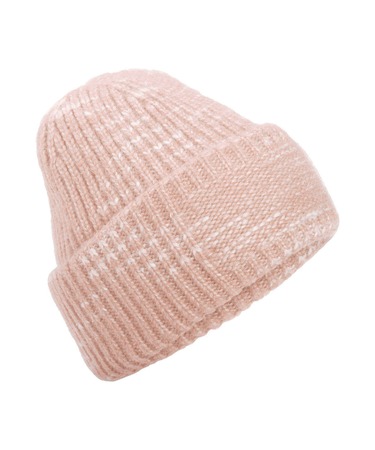 Chunky knit reverse patch beanie