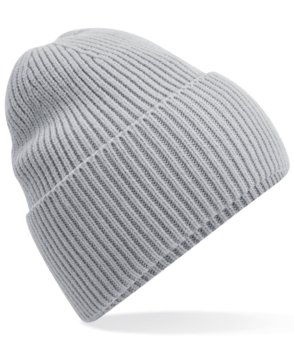 Oversized cuffed beanie