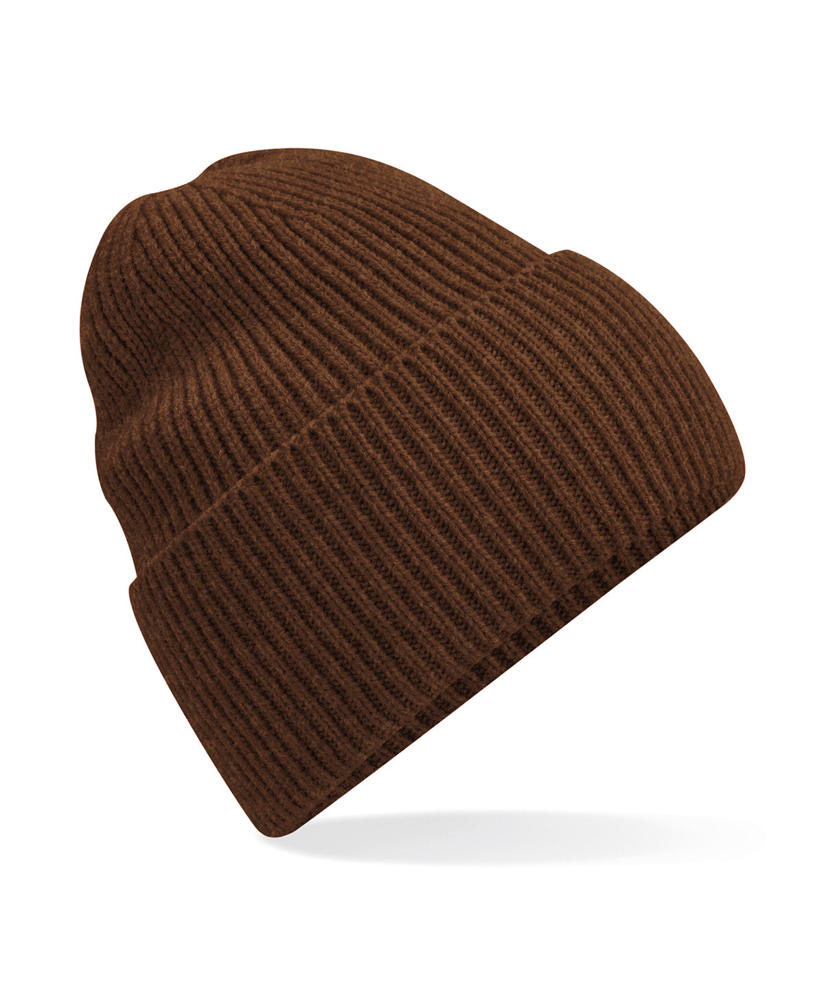 Oversized cuffed beanie