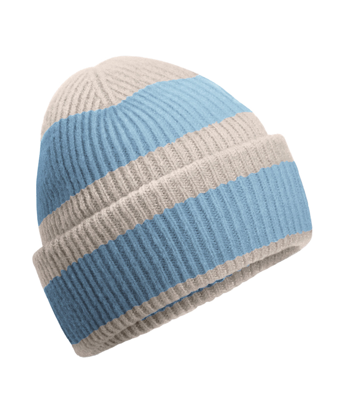 Colour block beanie