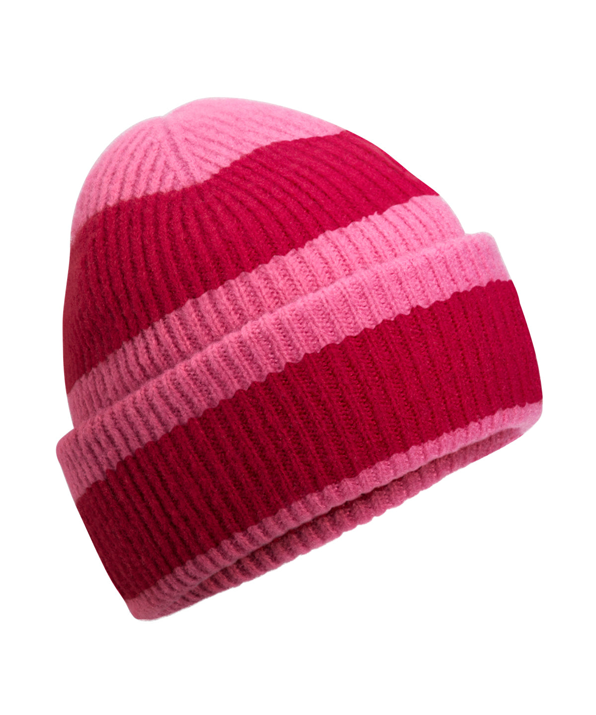 Colour block beanie