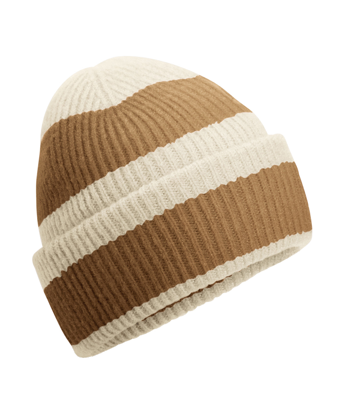 Colour block beanie