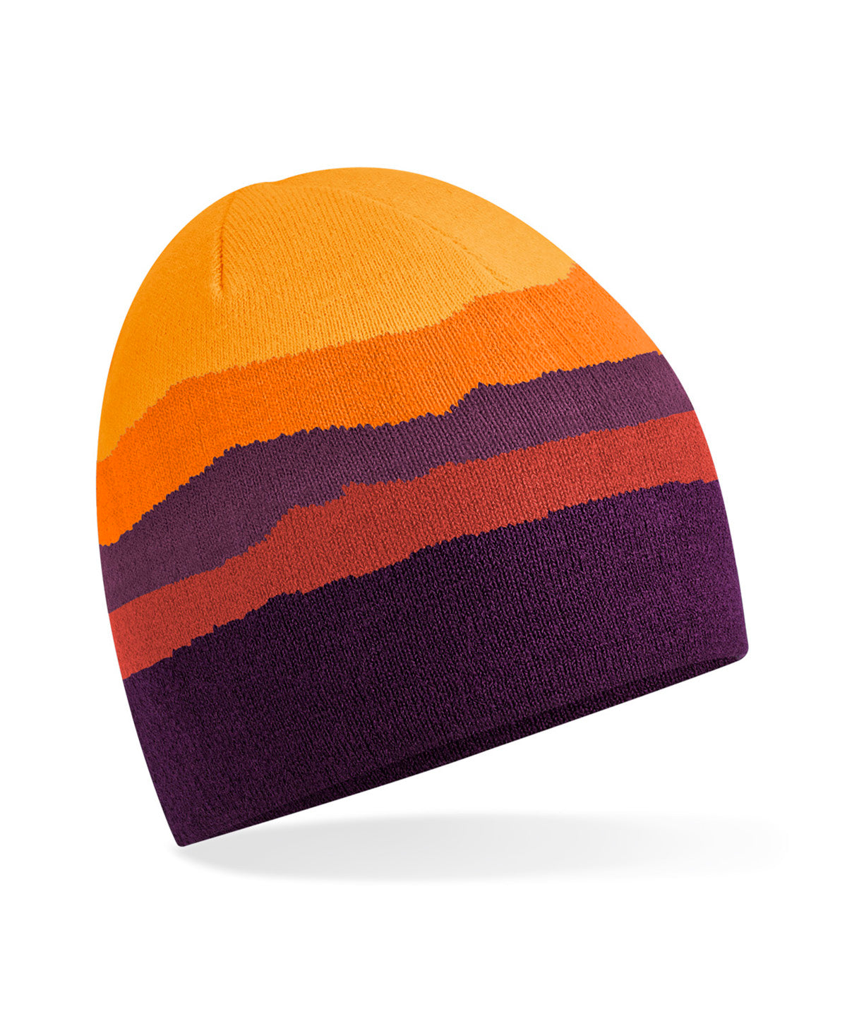 Mountain peaks pull-on beanie