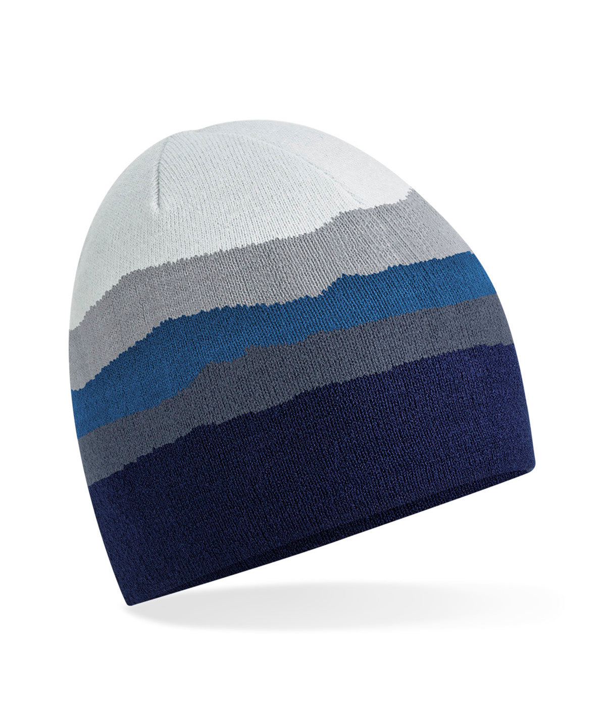 Mountain peaks pull-on beanie