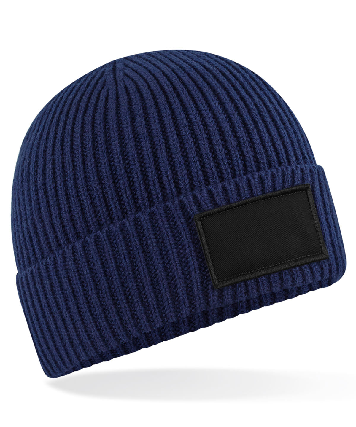 Fashion patch beanie