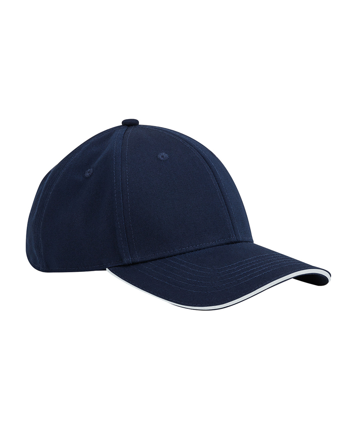 EarthAware® classic organic cotton 6-panel cap – sandwich peak