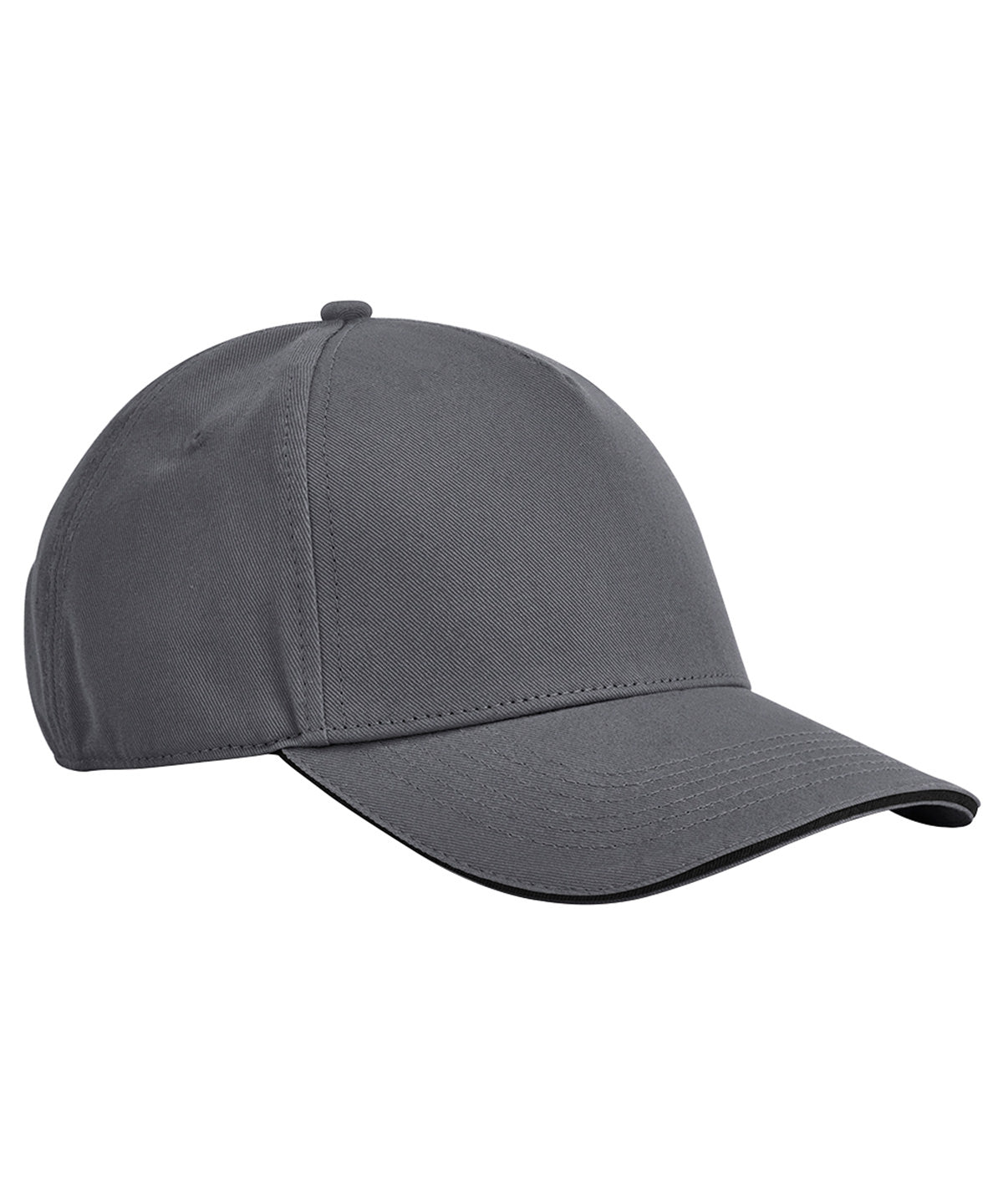 EarthAware® classic organic cotton 5-panel cap – sandwich peak