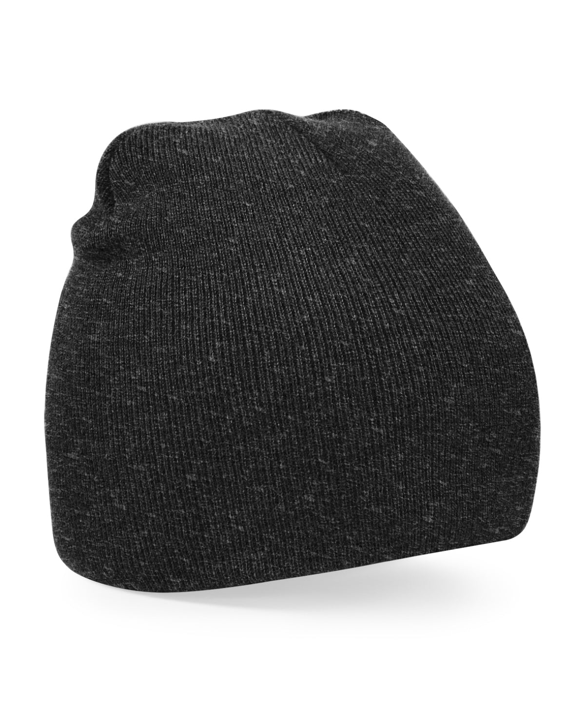 Two-tone pull-on beanie