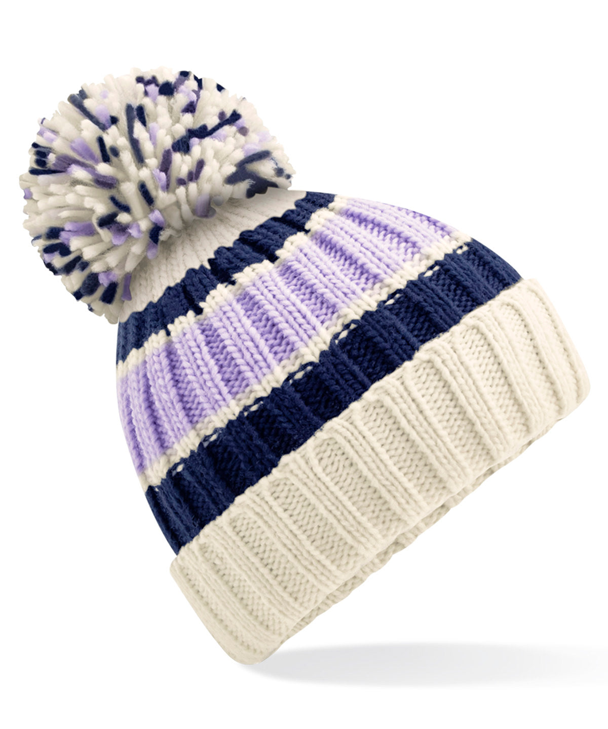 Hygge striped beanie