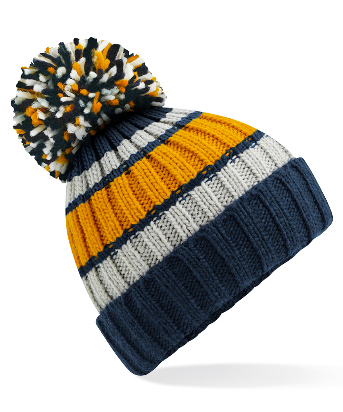 Hygge striped beanie