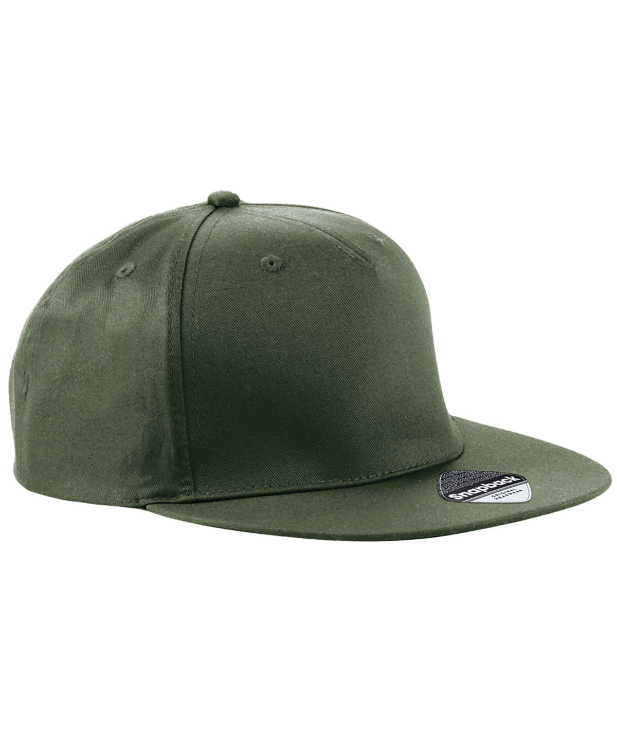 5-panel snapback rapper cap