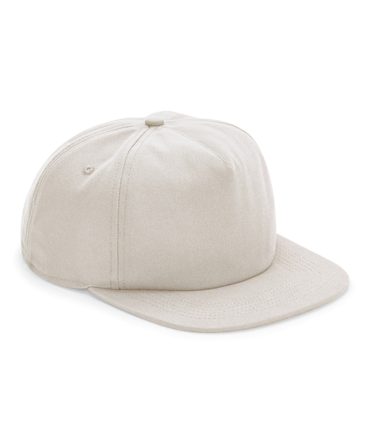 Organic cotton unstructured 5-panel cap