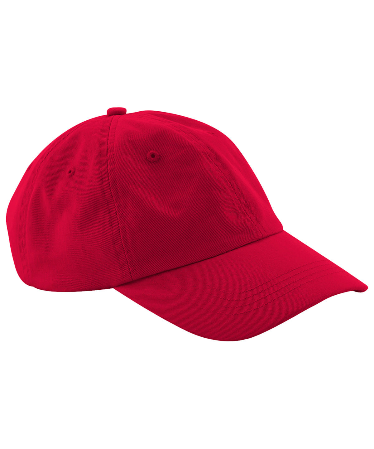 Low-profile 6-panel dad cap