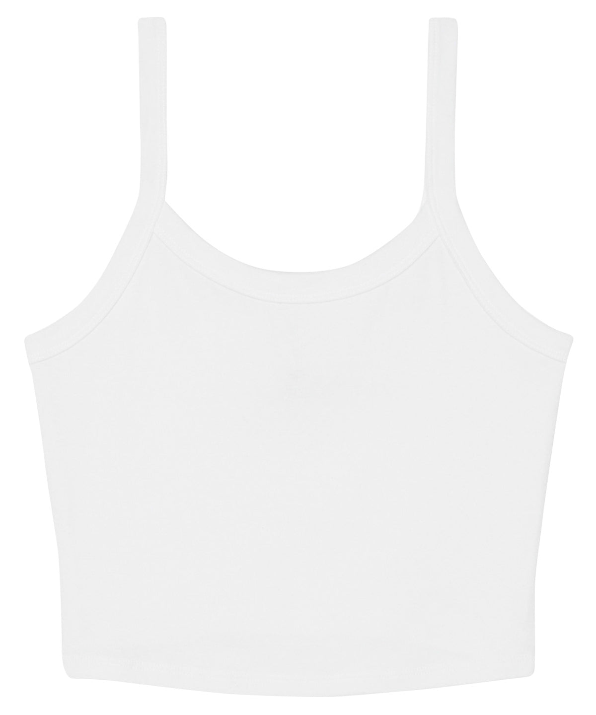 Women’s micro rib spaghetti strap tank