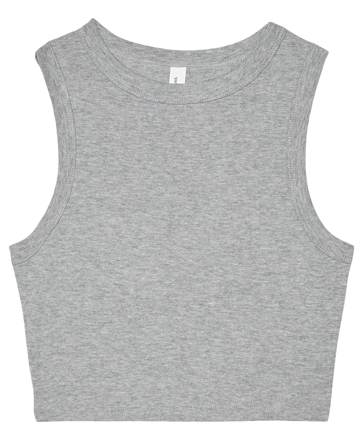 Women’s micro rib muscle crop tank