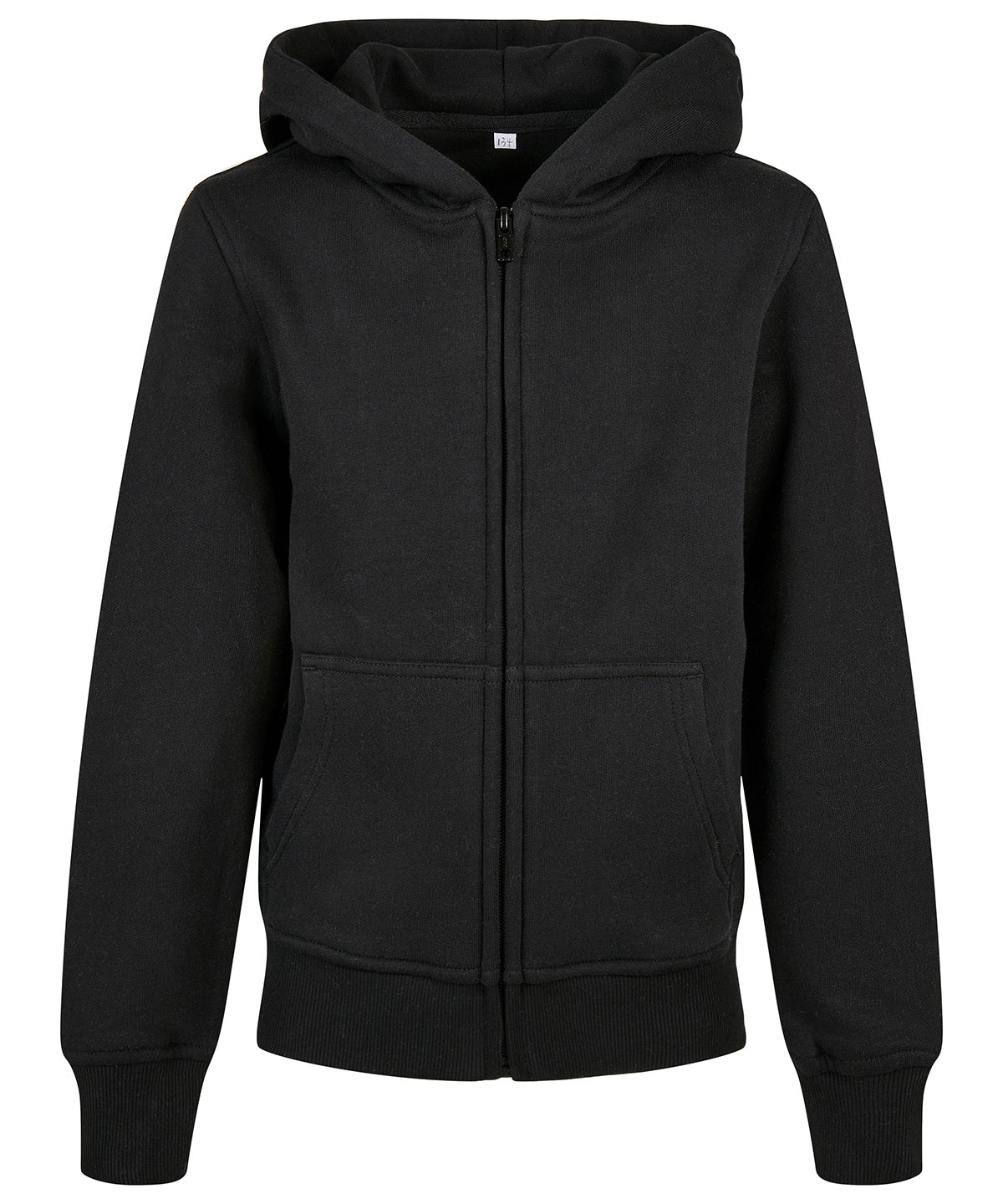 Organic kids basic zip hoodie