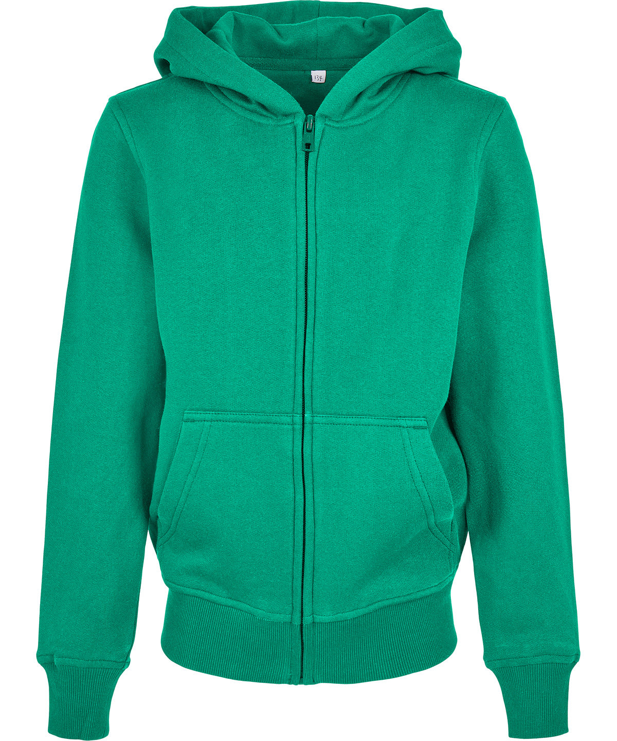 Organic kids basic zip hoodie