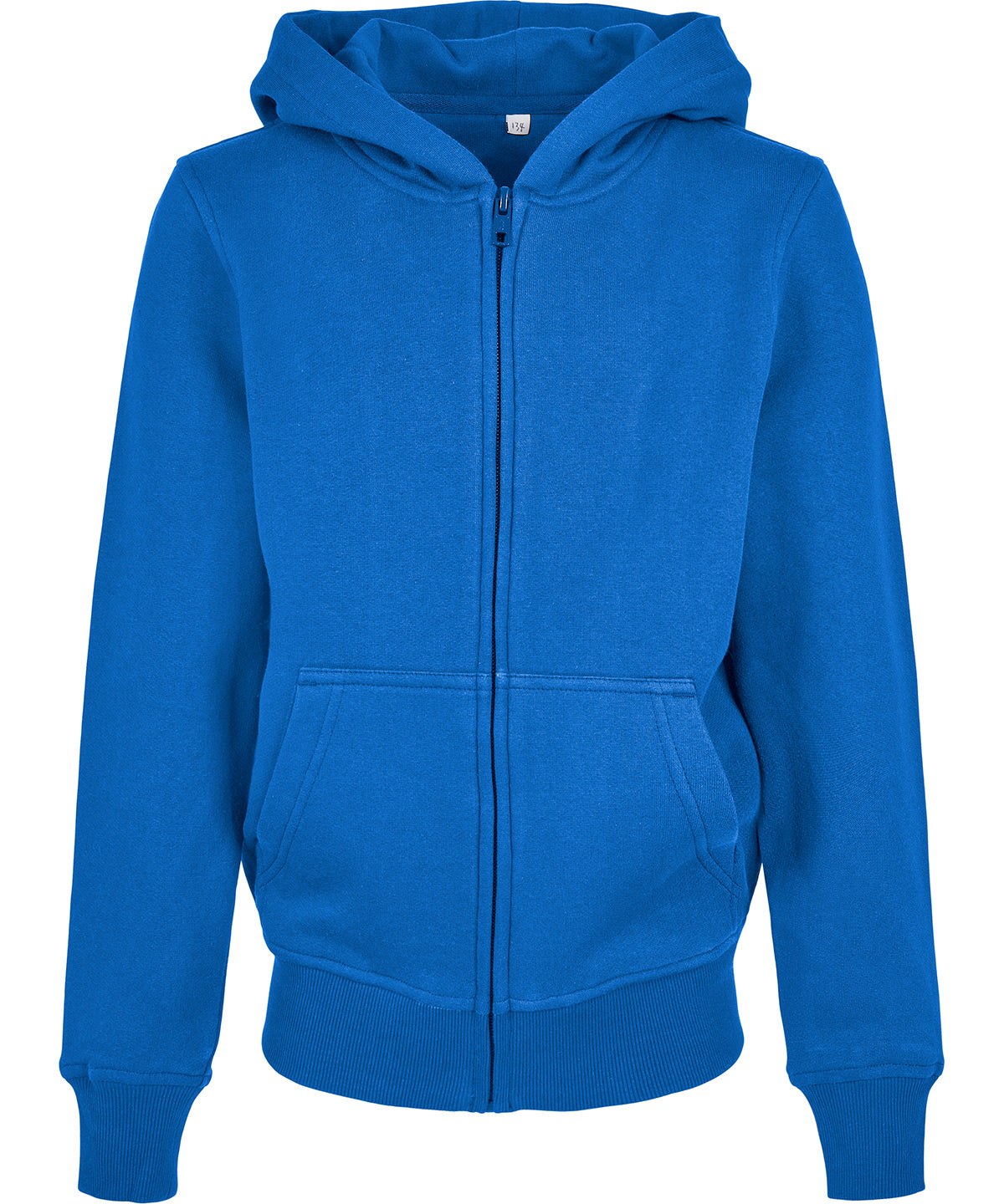 Organic kids basic zip hoodie