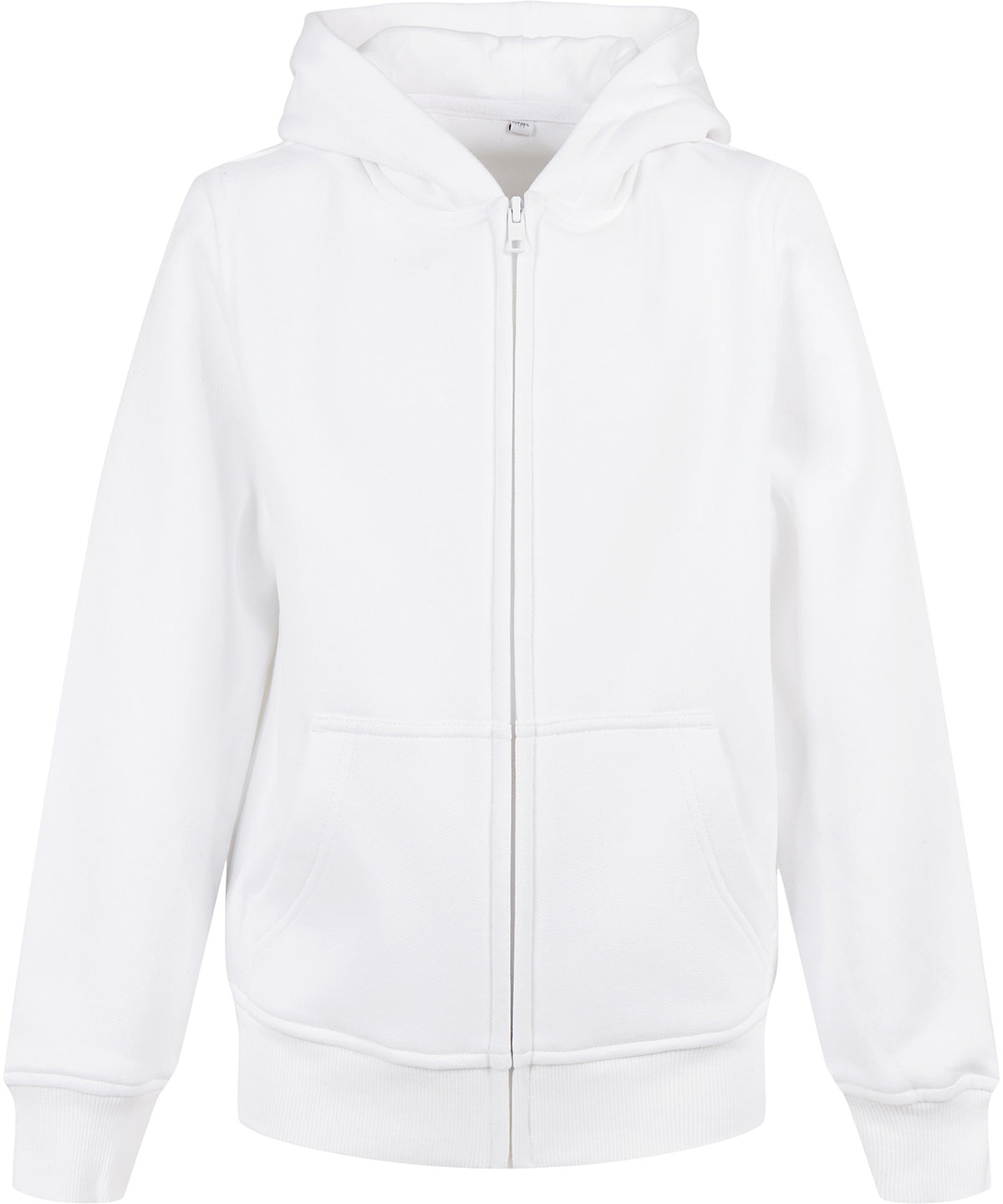 Organic kids basic zip hoodie