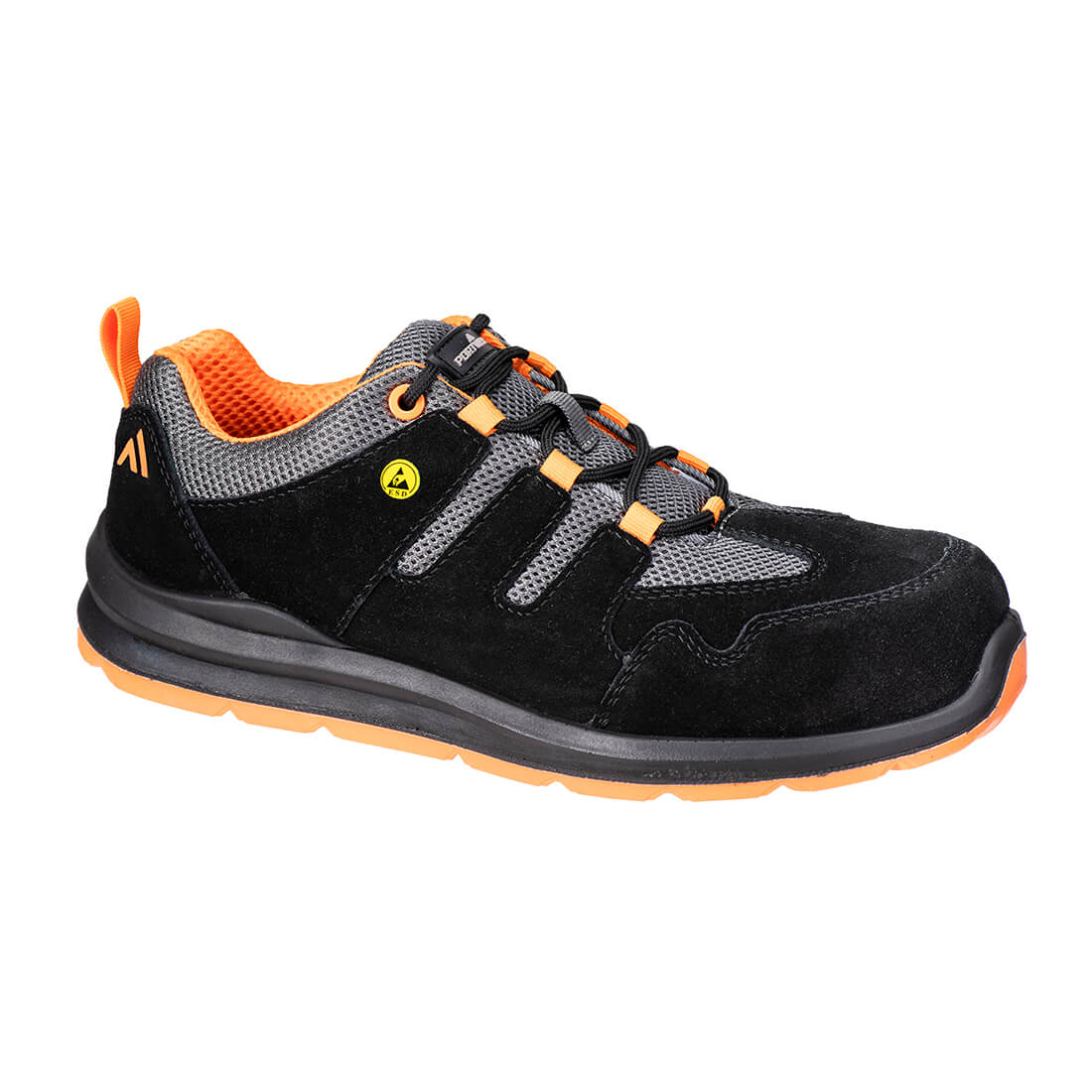 Black/Orange